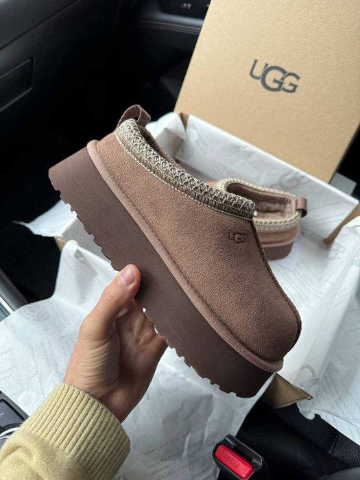 Женские Ботинки UGG Tasman Platform Light Brown
