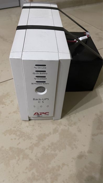 БесперебойникUPS для роутера батарея новая 12Ач