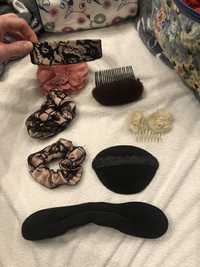 Akcesoria do włosów do koka gumki klamra spinka warkoczyki gumeczki
