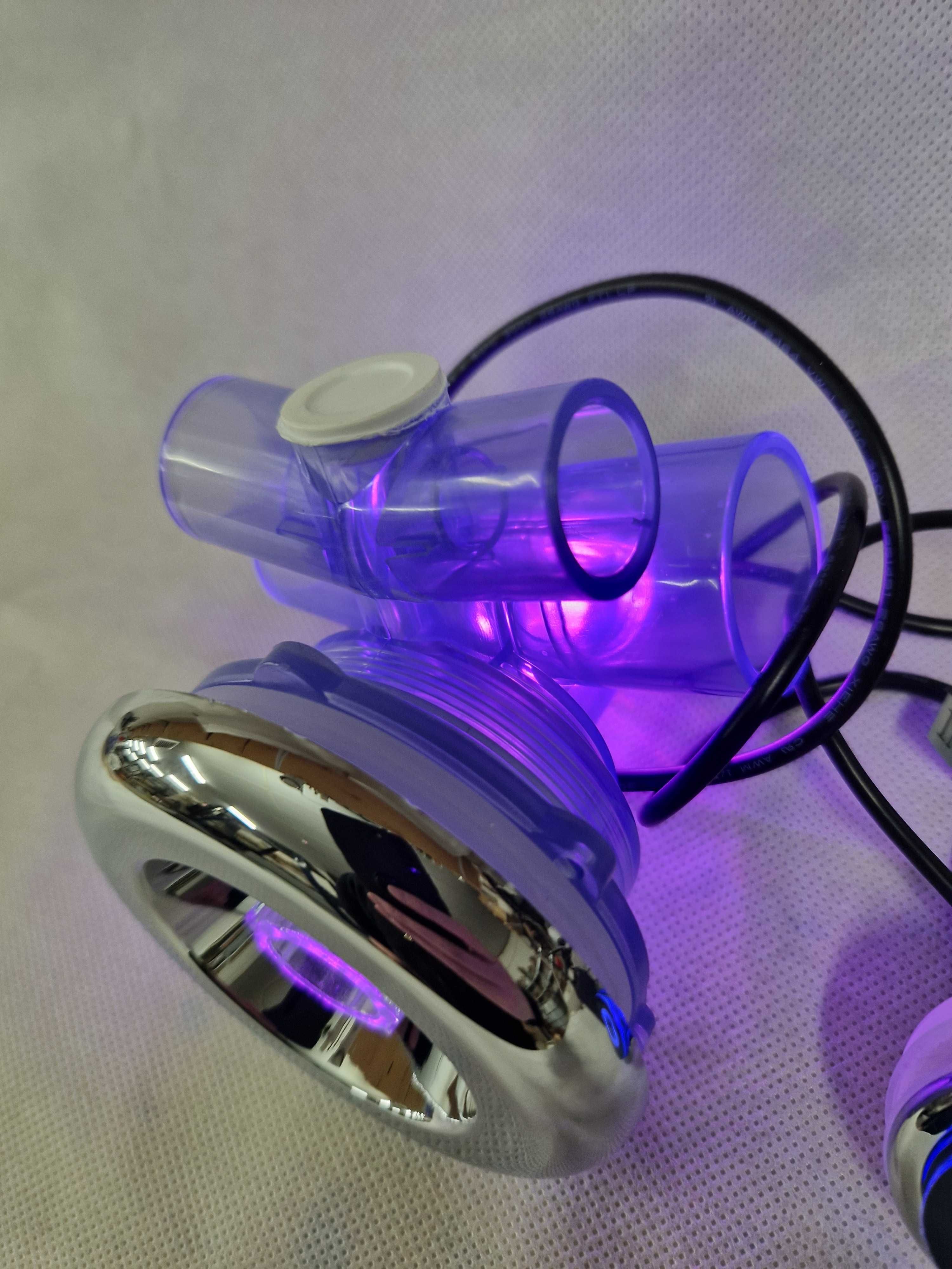 Dysza hydromasażu LED D 95 mm 8 kolorów