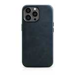 iCarer Oil Wax Premium Leather Case skórzane etui iPhone 14 Pro Max ma