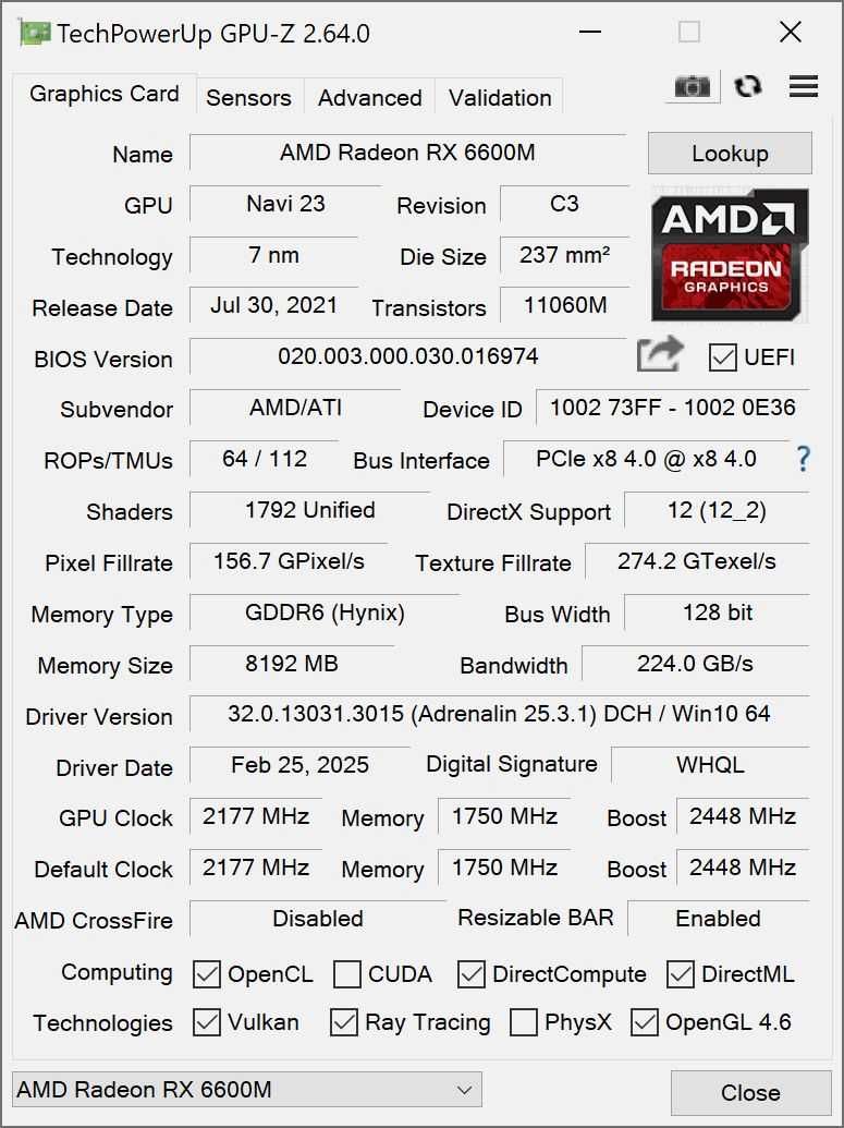 Ігровий ПК | Intel I3 12100F | AMD RX 6600M 8GB | 16GB | SSD 1TB