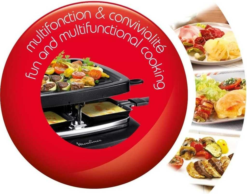 Grill elektryczny Moulinex Cube czarny 700 W