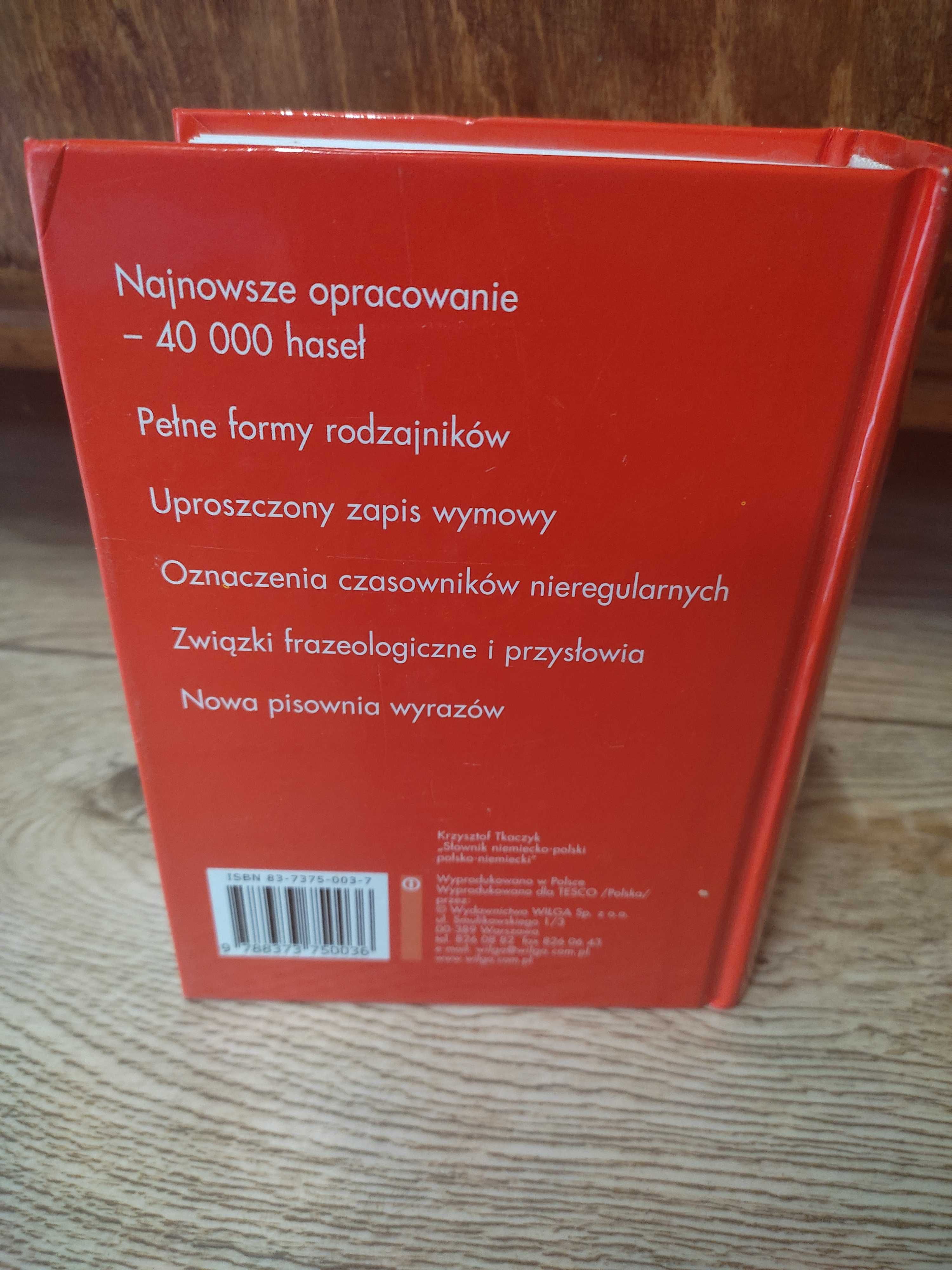 Słownik polsko-niemiecki i niemiecko-polski - 40 000 haseł