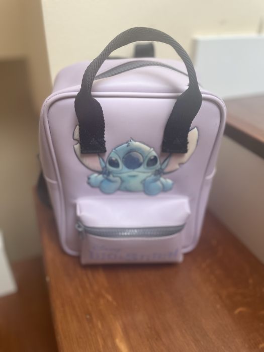 Plecak Zara Lilo & Stitch mały fioletowy