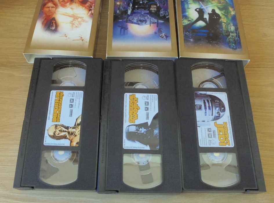 Gwiezdne wojny trylogia VHS