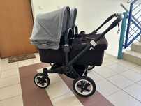 Bugaboo Donkey Duo Twin wózek bliźniaczy GRATIS