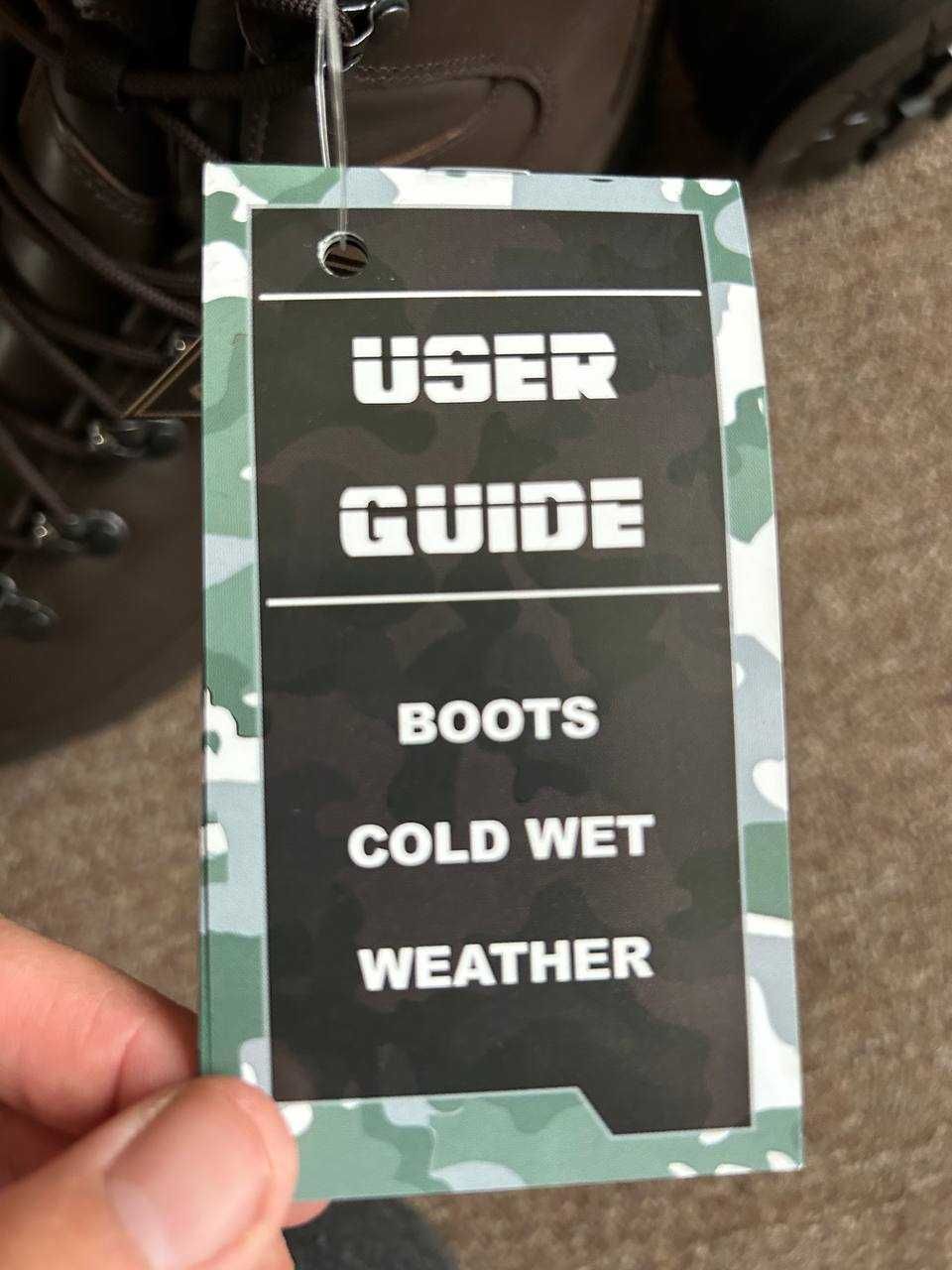 Тактичні зимові черевики Iturry Gold Wet Weather Gore-Tex 44 розмір