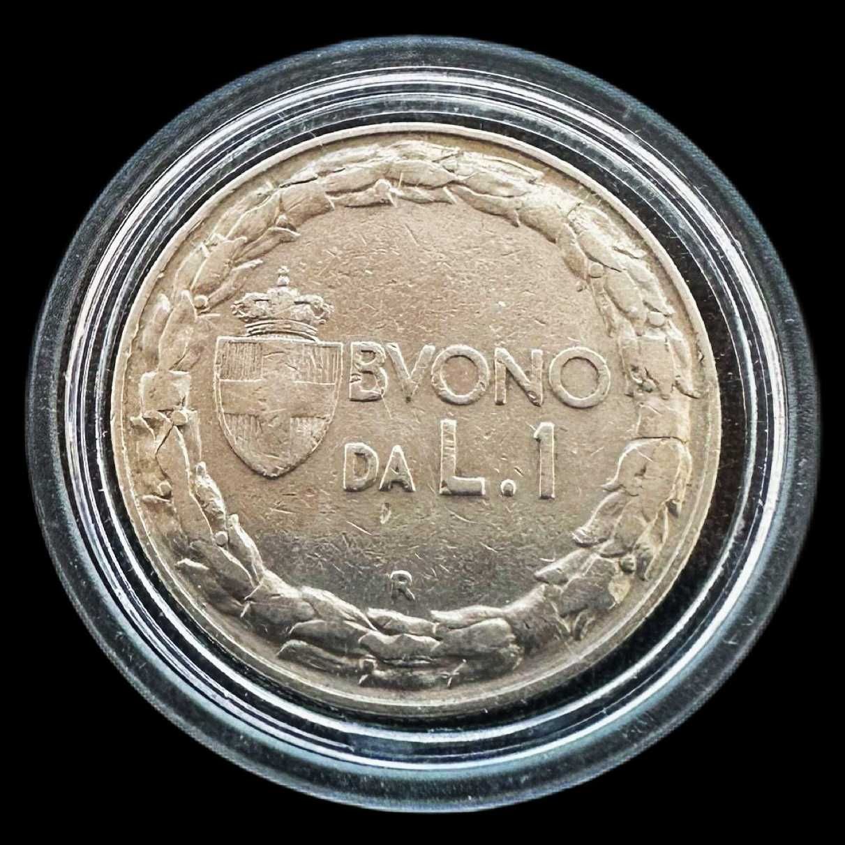 Moeda de 1 Lira - 1922 - Itália