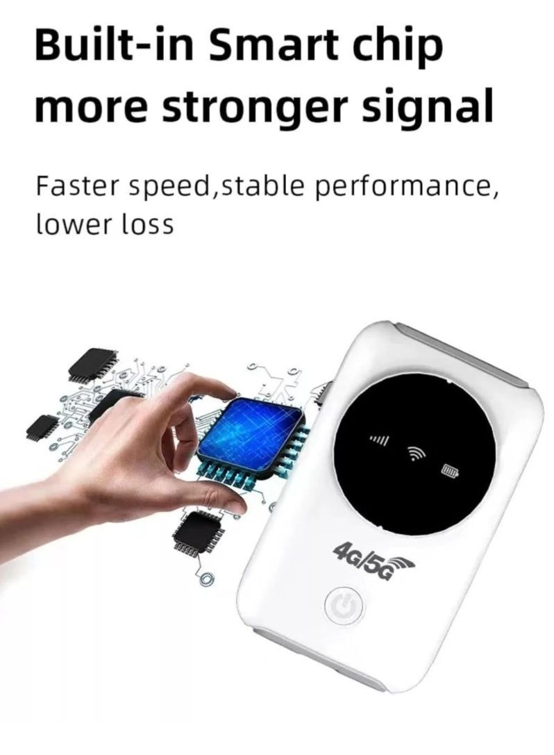 Cuifati Przenośny Router Wi-Fi Modem WiFi