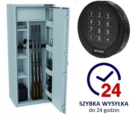 wysyłka w 24h MLB 150D/6+4 zamek EL szafa na broń sejf S1  KONSMETAL