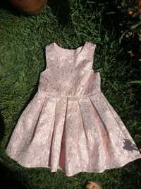 Vestido rosa 4-5 anos