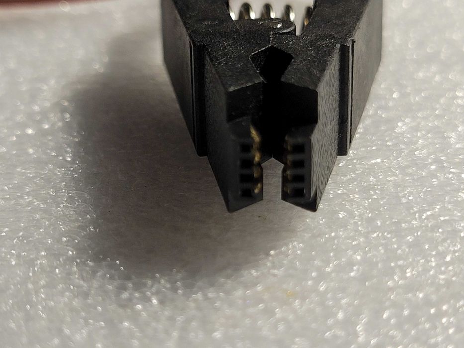 Зажим прищіпка SOP8 адаптер для CH341A EZP2023