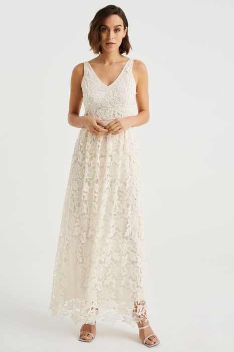 Suknia ślubna, długość maxi