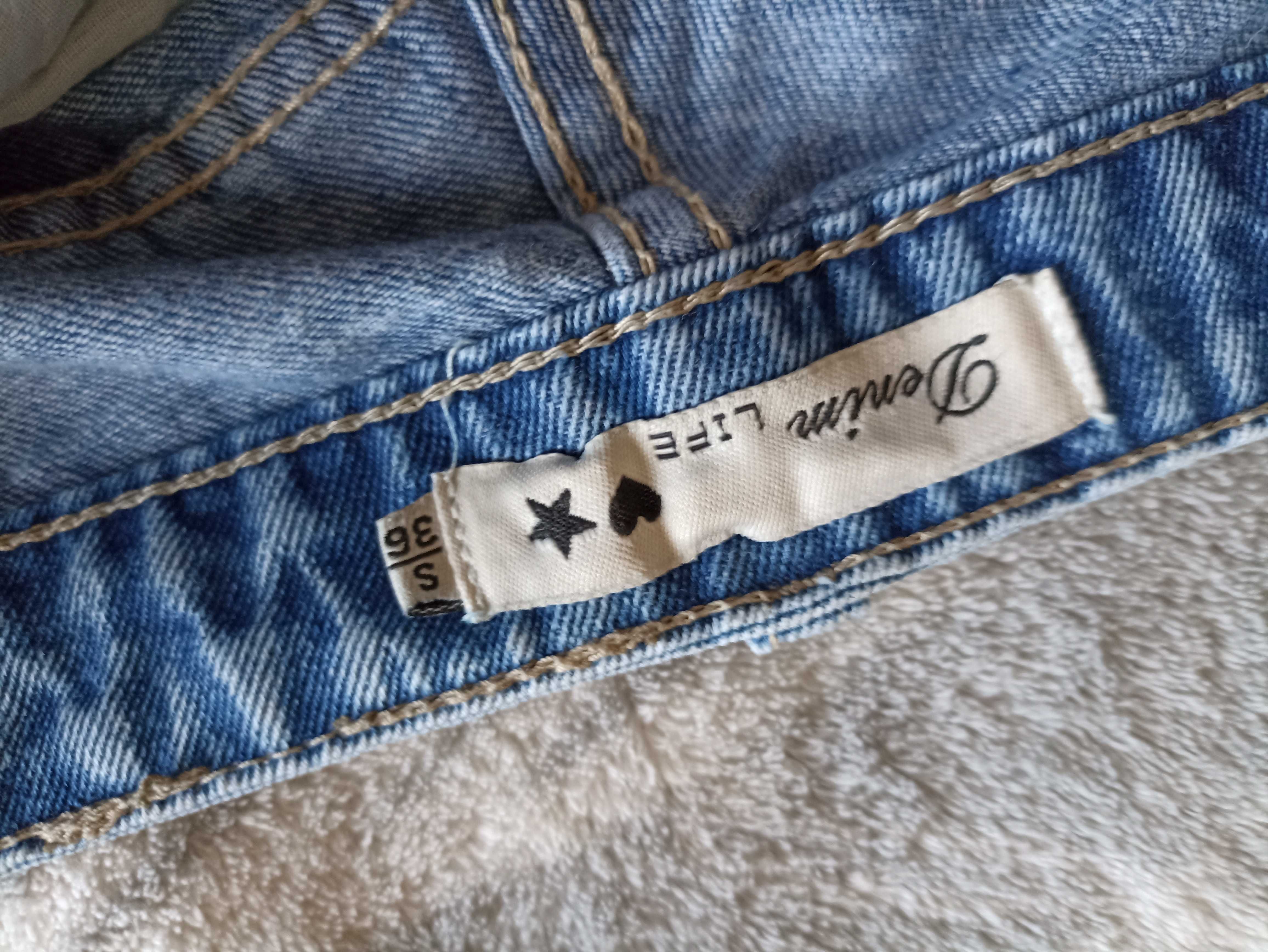 spodnie jeasnowe Denim S*