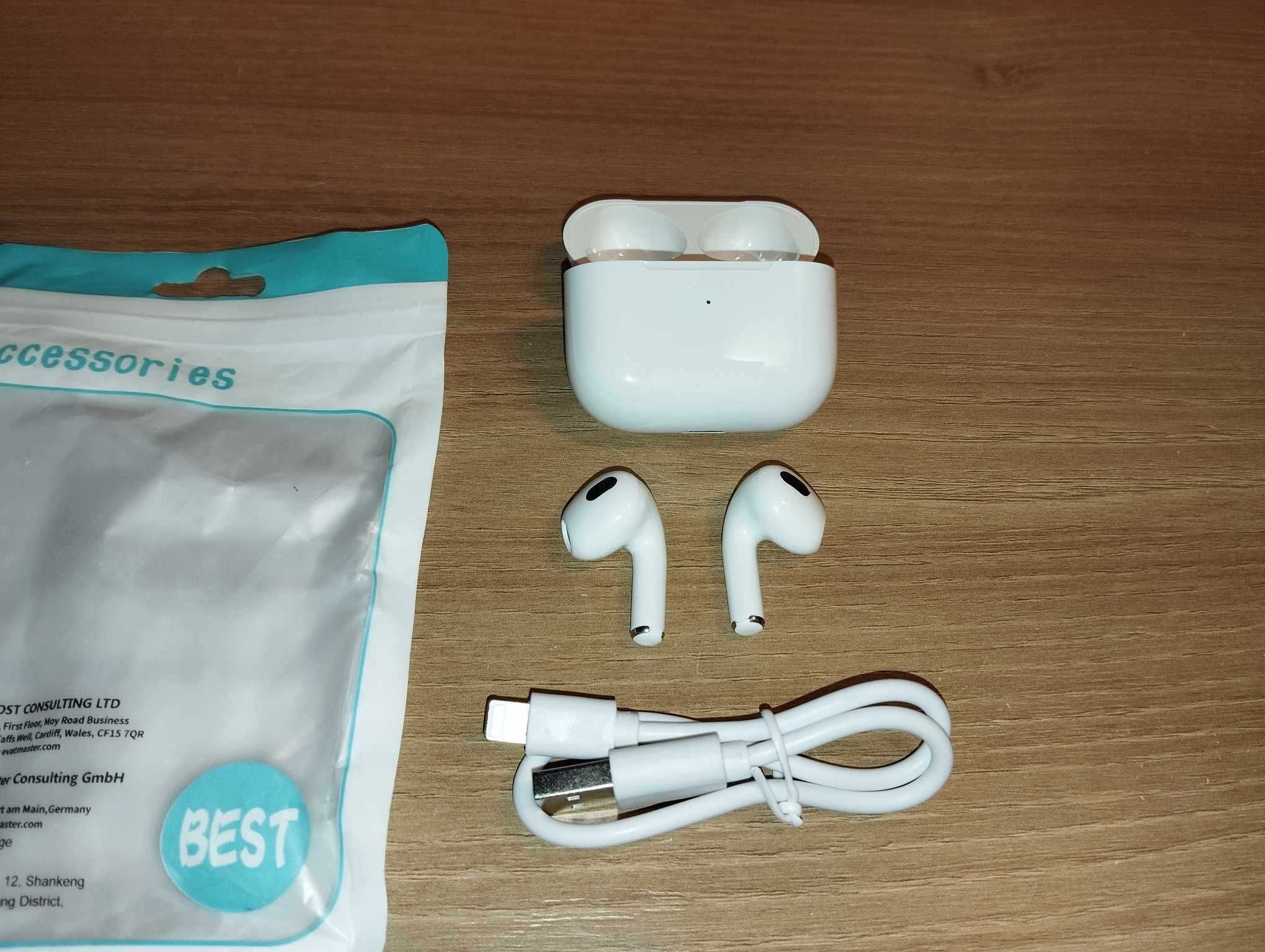 Słuchawki Bezprzewodowe Bluetooth Original High Quality Białe