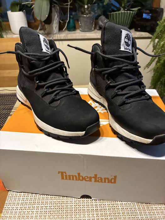 Timberland botki skorzane czarne 41,5 cm