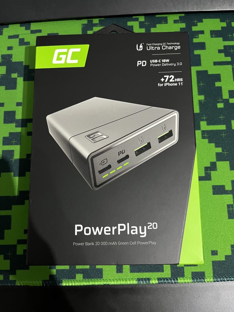 Powerbank green cell