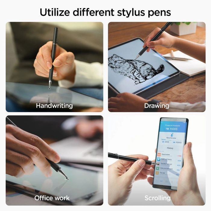 Rysik Uniwersalny Spigen - Precyzyjny Stylus Pen