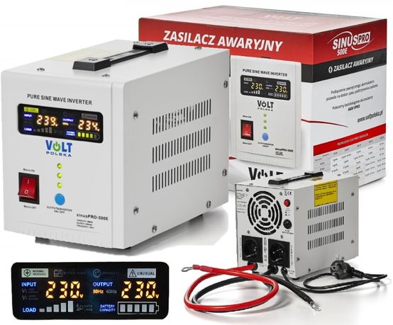 ZASILANIE UPS awaryjne Pieca CO pompy 500W 12V E