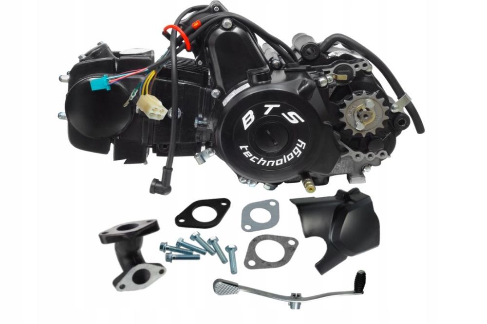 silnik do quada atv 125 bts półautomat 3+1 1 biegi przód + wsteczny moretti