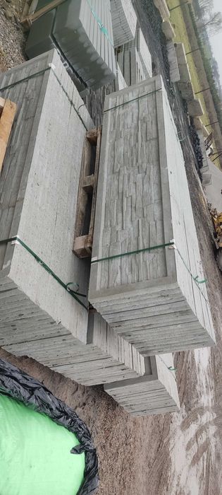 Słupy betonowe do ogrodzenia betonowego