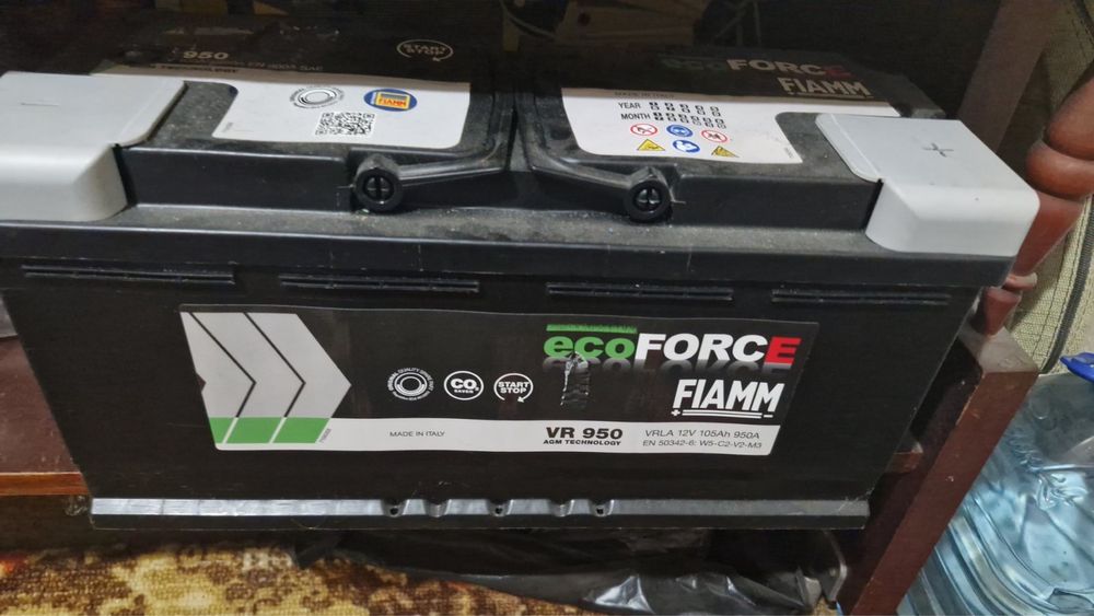 Акумулятор AGM Fiamm 105 Ah - підходить для резервного живлення