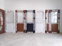drzwi zewnętrzne dwuskrzydłowe złoty dąb 140 x 210 cm bez czekania :)
