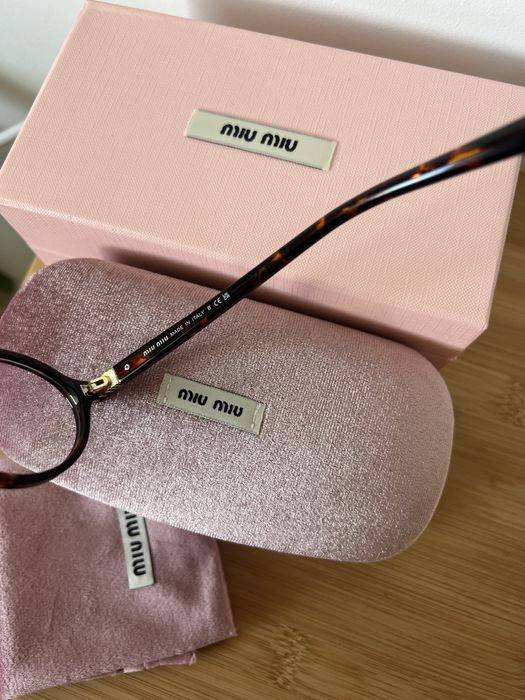 Okulary korekcja zerówki jajeczka miu miu panterka