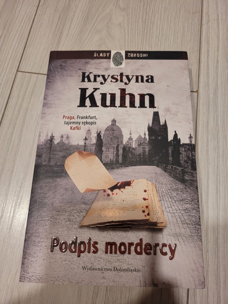 Książka "Podpis Mordercy" Krystyna Kuhn