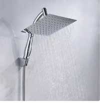 Deszczownica Prysznicowa z rączka + uchwyt + Waż 150cm