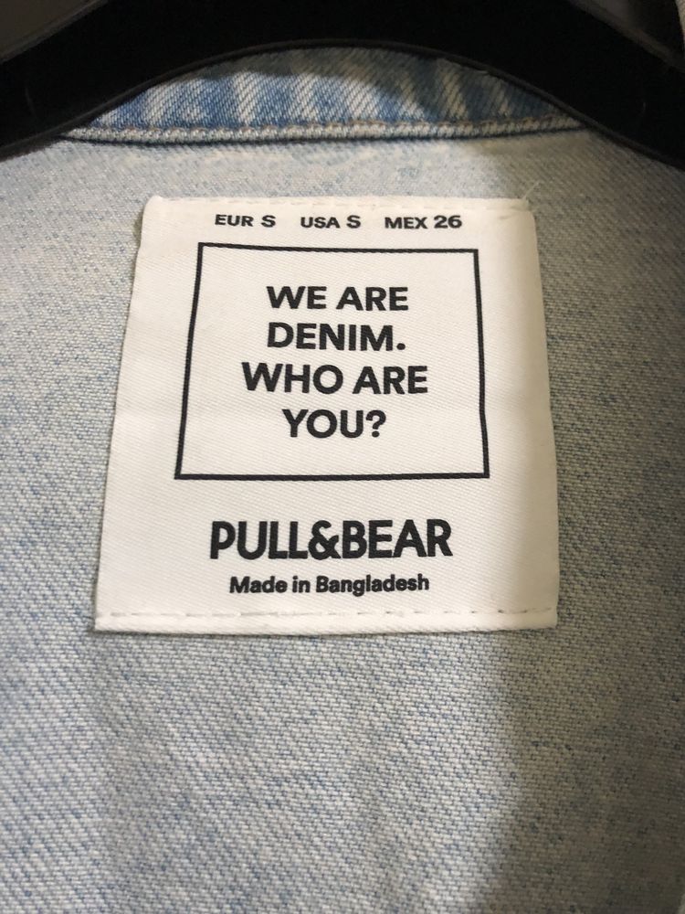 Джинсовая куртка pull&bear