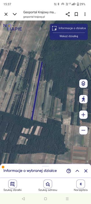 Sprzedam 2 działki rolne 1.60hektara