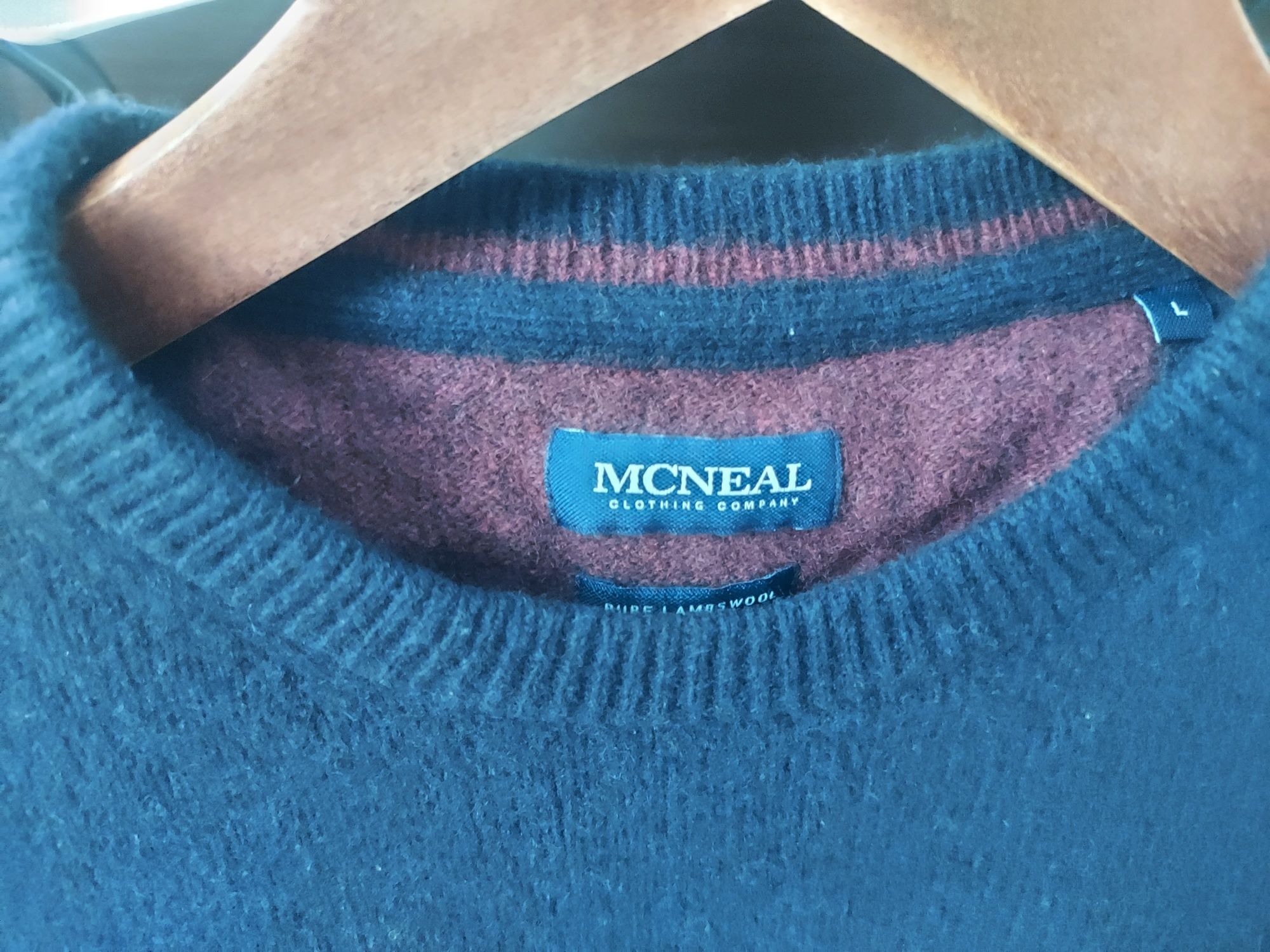 McNeal sweter z wełny jagnięcej rozm. L