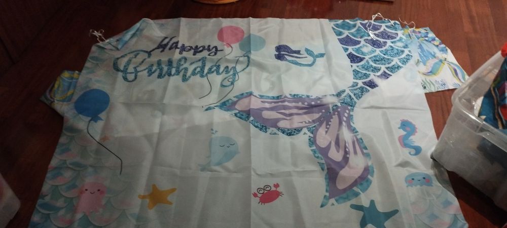 Fachas de aniversário sereia