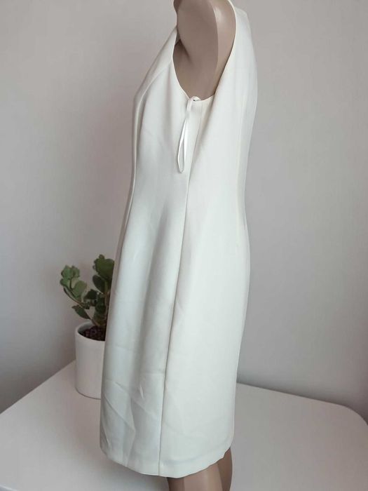 Елегантне кремове пальто-піджак Mark Angelo (розмір 48)