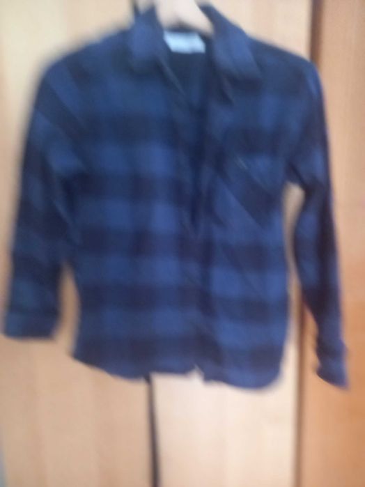 Camisa de flanela 10 anos