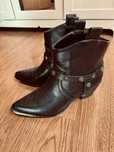 Damskie buty kowbojki motocyklowe 41 jak nowe eko skora vices