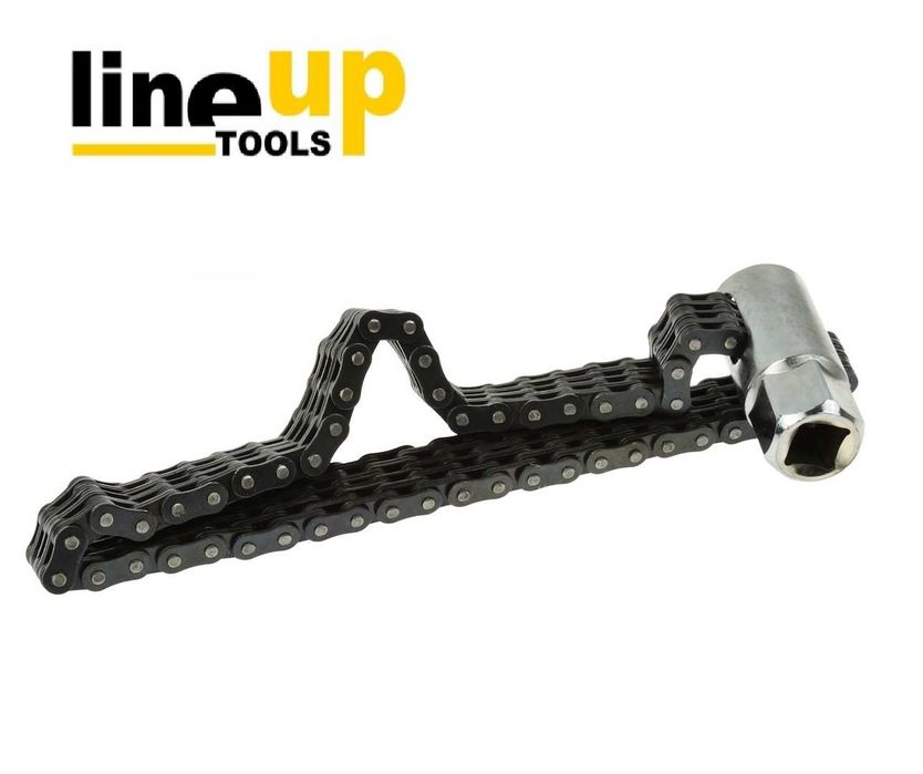 Chave universal para filtro de óleo de corrente dupla 1/2" 24 mm