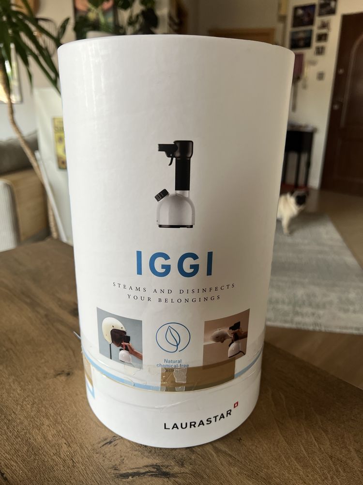 Parownica Laurastar IGGI – jak nowa, użyta max 5 razy!
