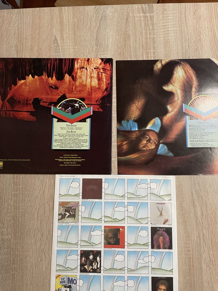 Rick Wakeman Journey to the Centre of the Earth USA EX+ LP