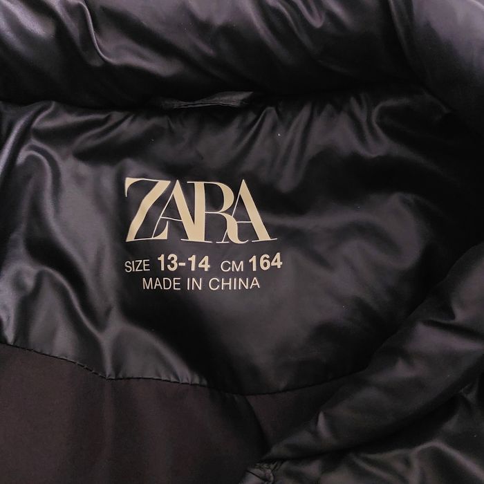 Легка пухова куртка Zara розмір 13-14 років 164 см