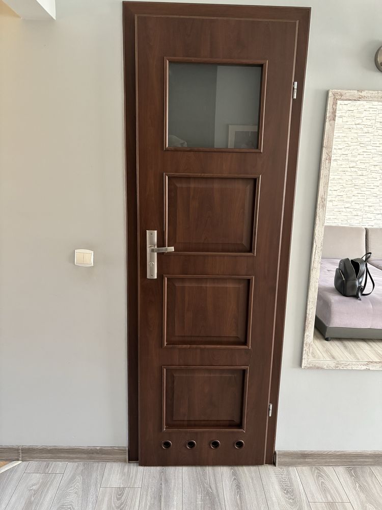 Drzwi + futryny 2 sztuki