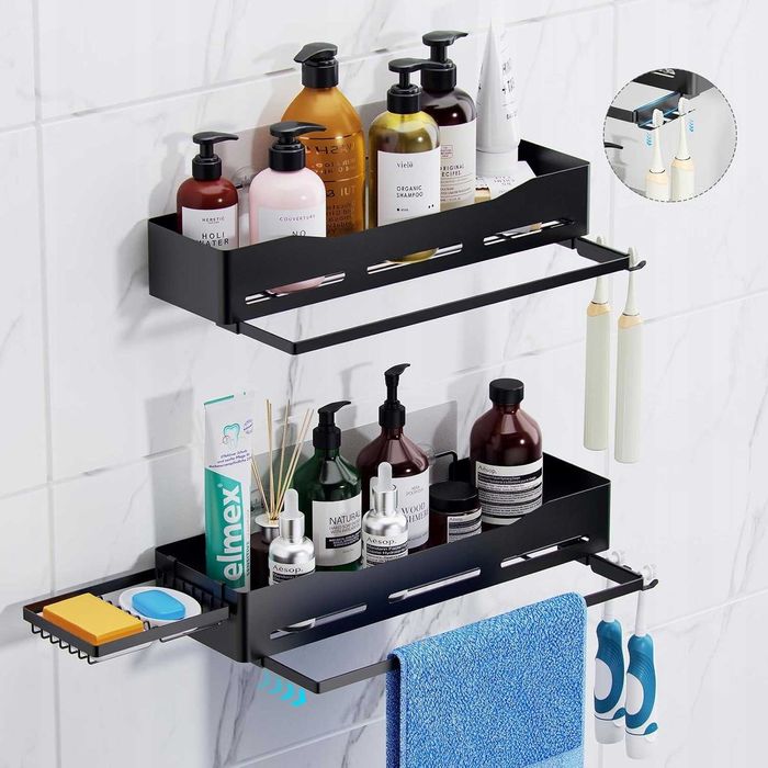 Półka łazienkowa samoprzylepna