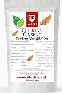 Żeń-szeń Syberyjski (Siberian Ginseng) 100 g