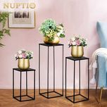 Nuptio Kwietnik czarne Glamour 3szt 40cm 60cm 80cm