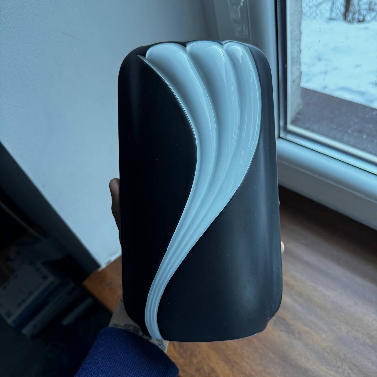Wazon porcelanowy KPM Ręczna robota łata 60 te