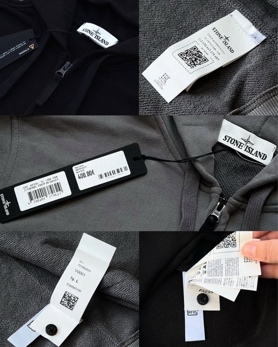 ‼️АКЦИЯ‼️ Зип свитшот Стоник. Stone Island. 1/3 zip