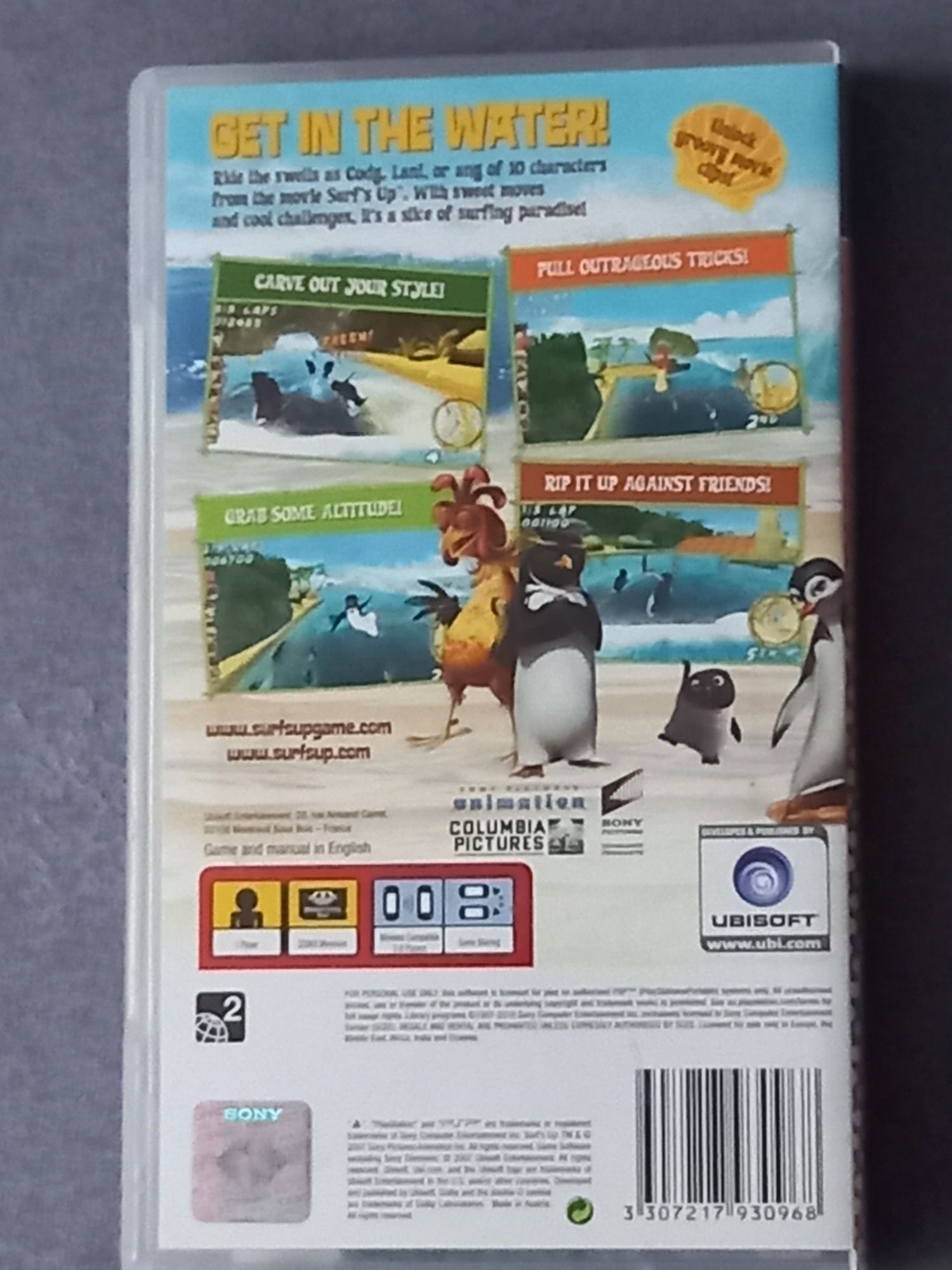 Surfs up na konsole PSP