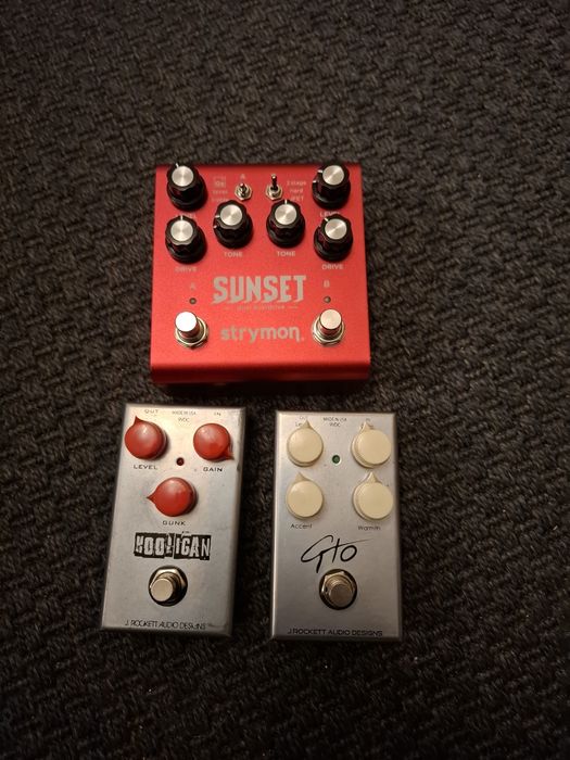 Pedais de Guitarra Strymon e J Rockett Audio Designs